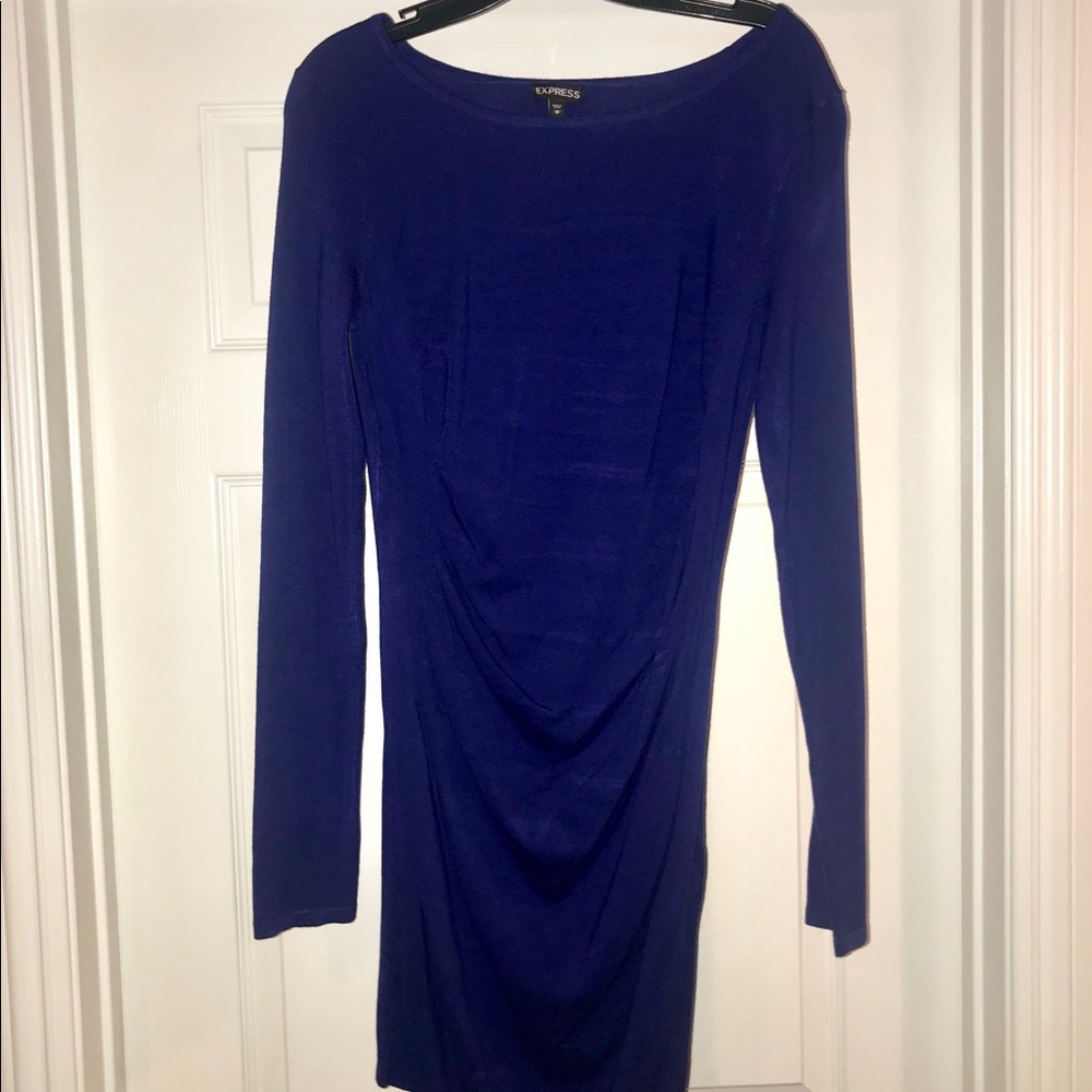 Light Weight long sleeve sweater dress